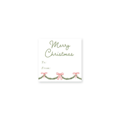 Holiday Garland Christmas Stickers