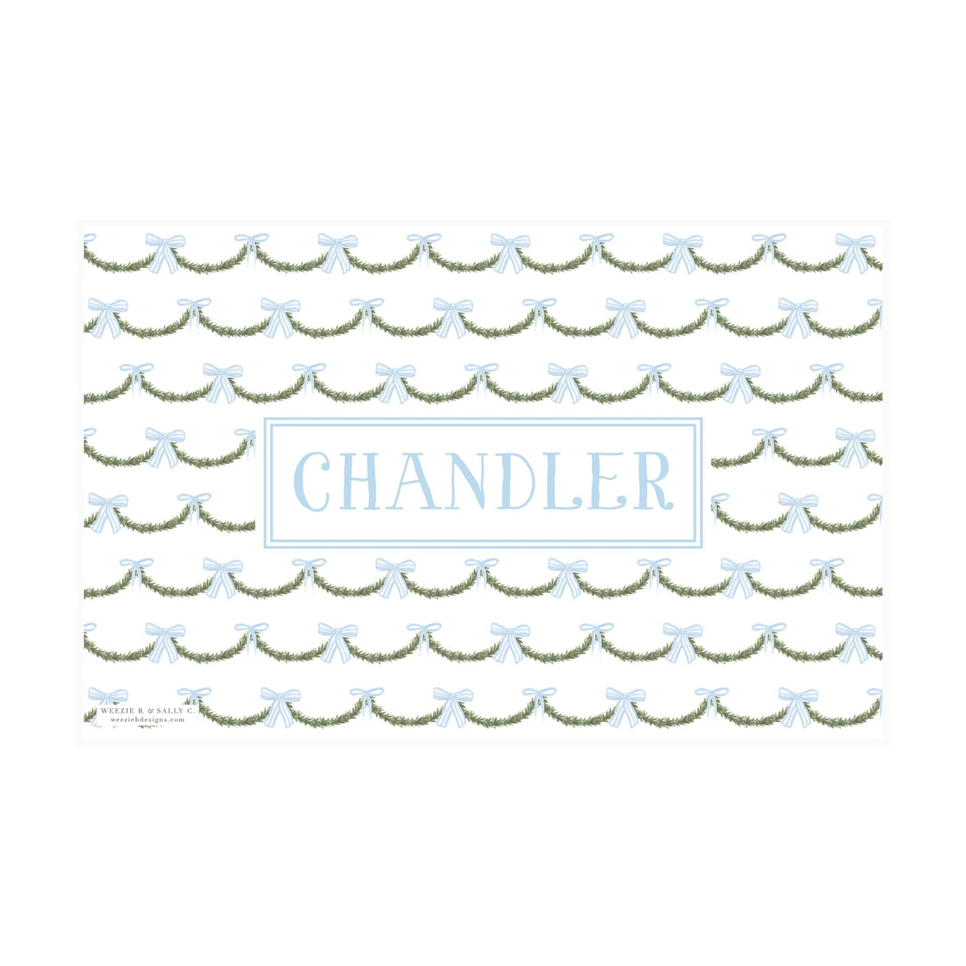 Holiday Garland Placemat