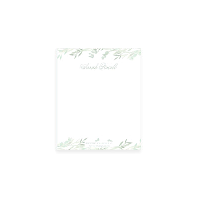Greenery Notepad