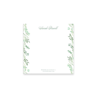 Greenery Notepad