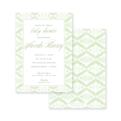 Ikat Baby Shower