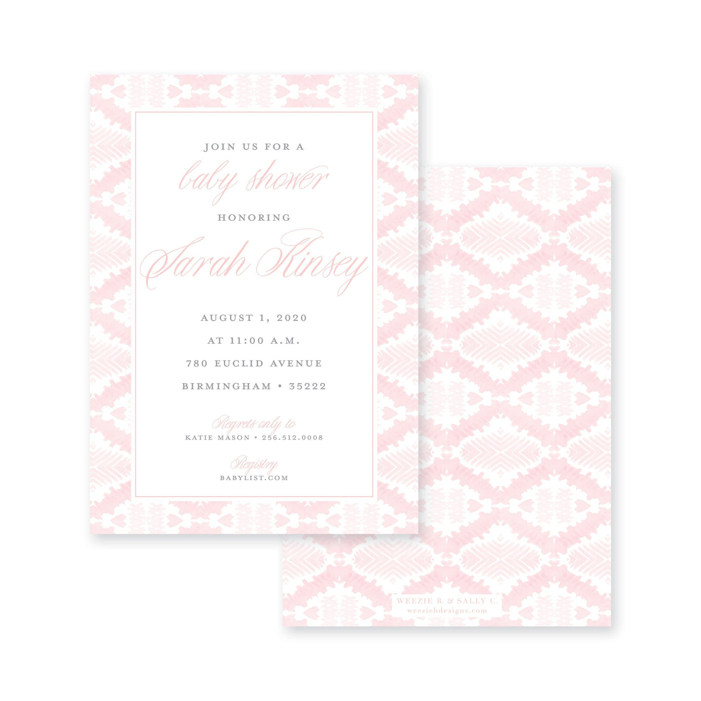 Ikat Baby Shower
