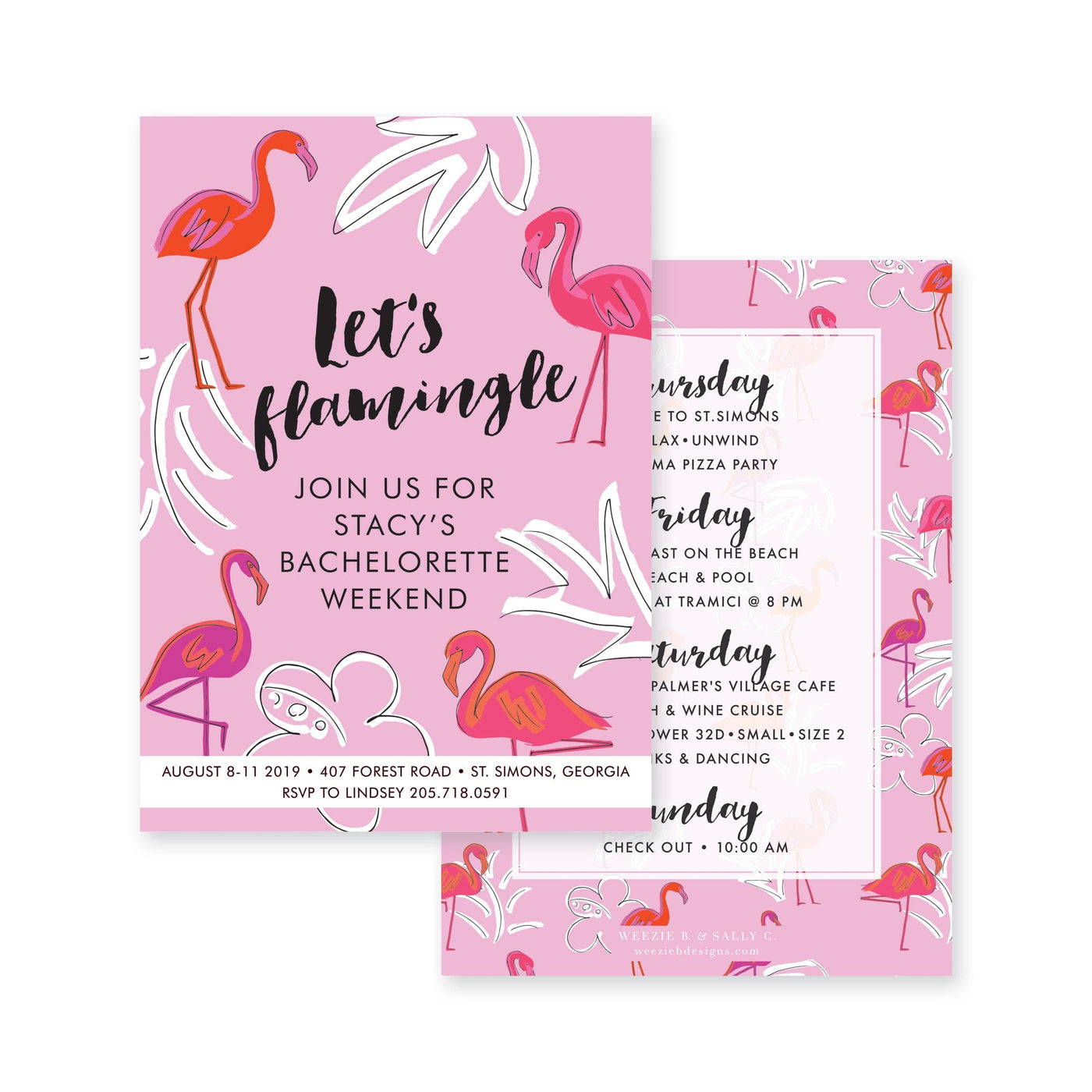 Let's Flamingle Bachelorette