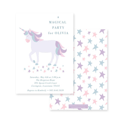 Light Unicorn Birthday