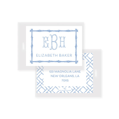 Bamboo Pattern Bag Tag