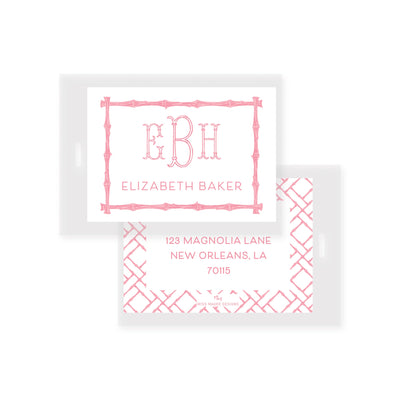 Bamboo Pattern Bag Tag