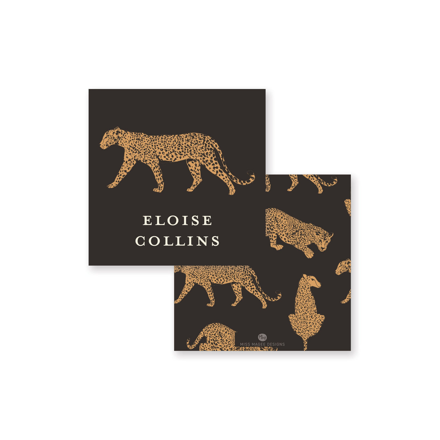Cheetah Single Sticker