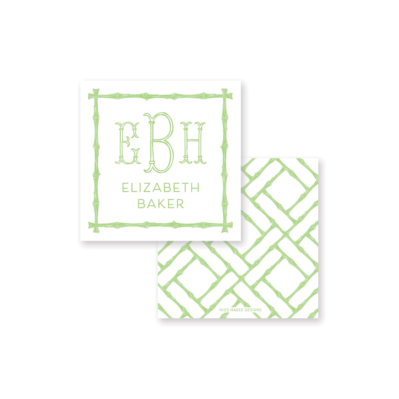 Bamboo Pattern Stickers