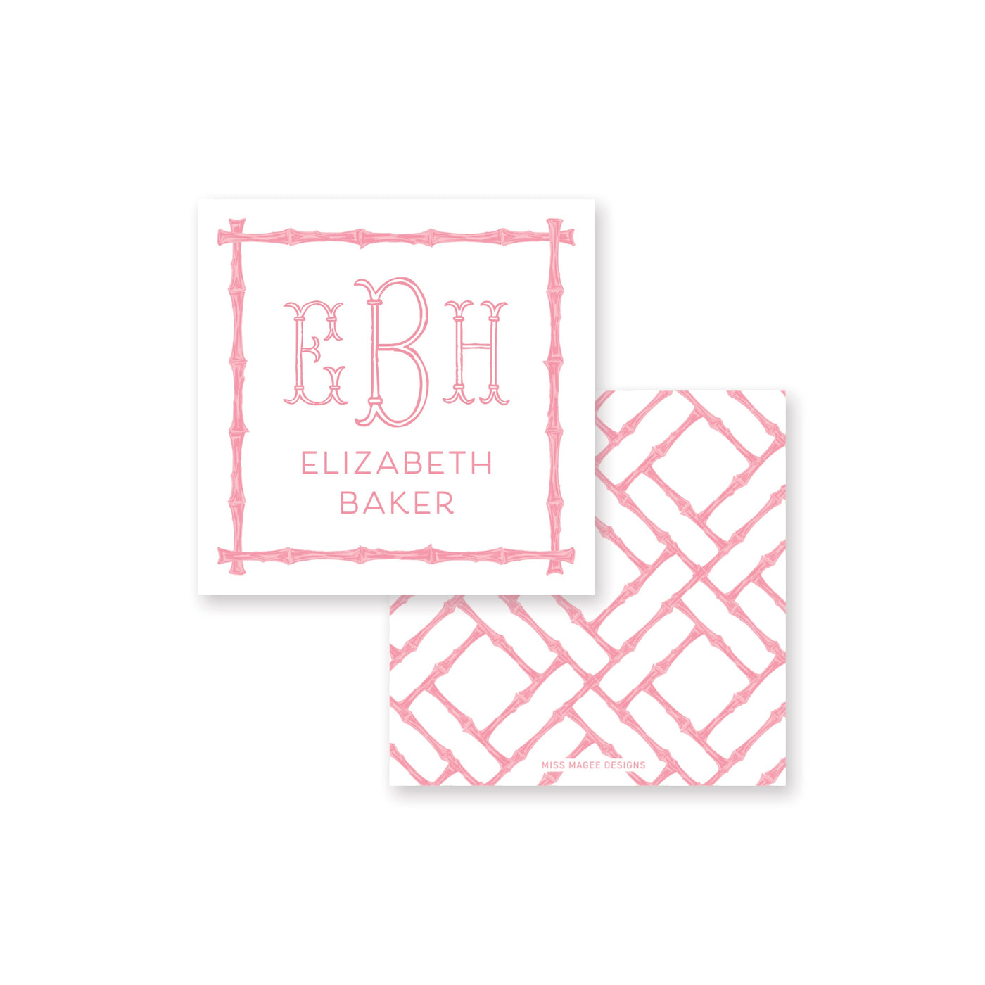 Bamboo Pattern Stickers