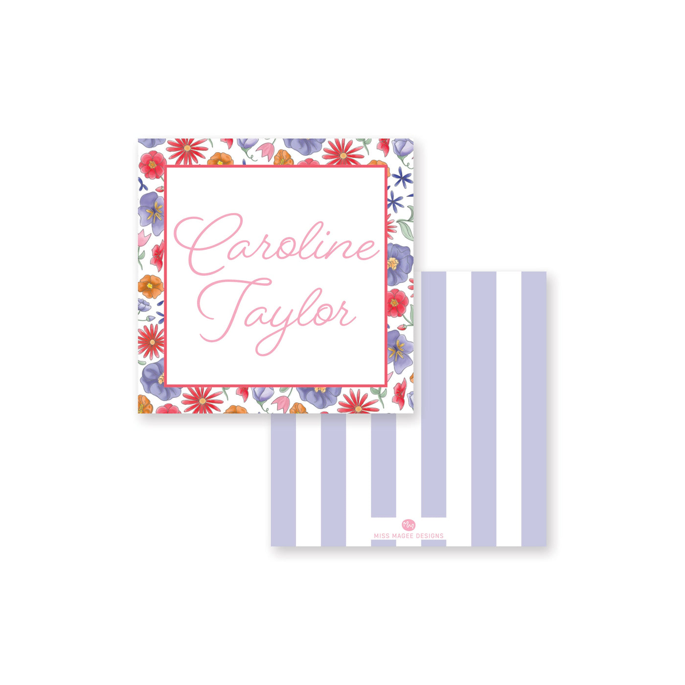 Wild Flowers Calling Card