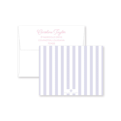 Wild Flowers Folded Note Card
