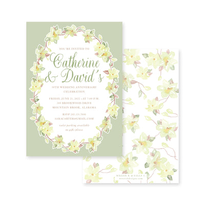 Magnolia Wreath Anniversary