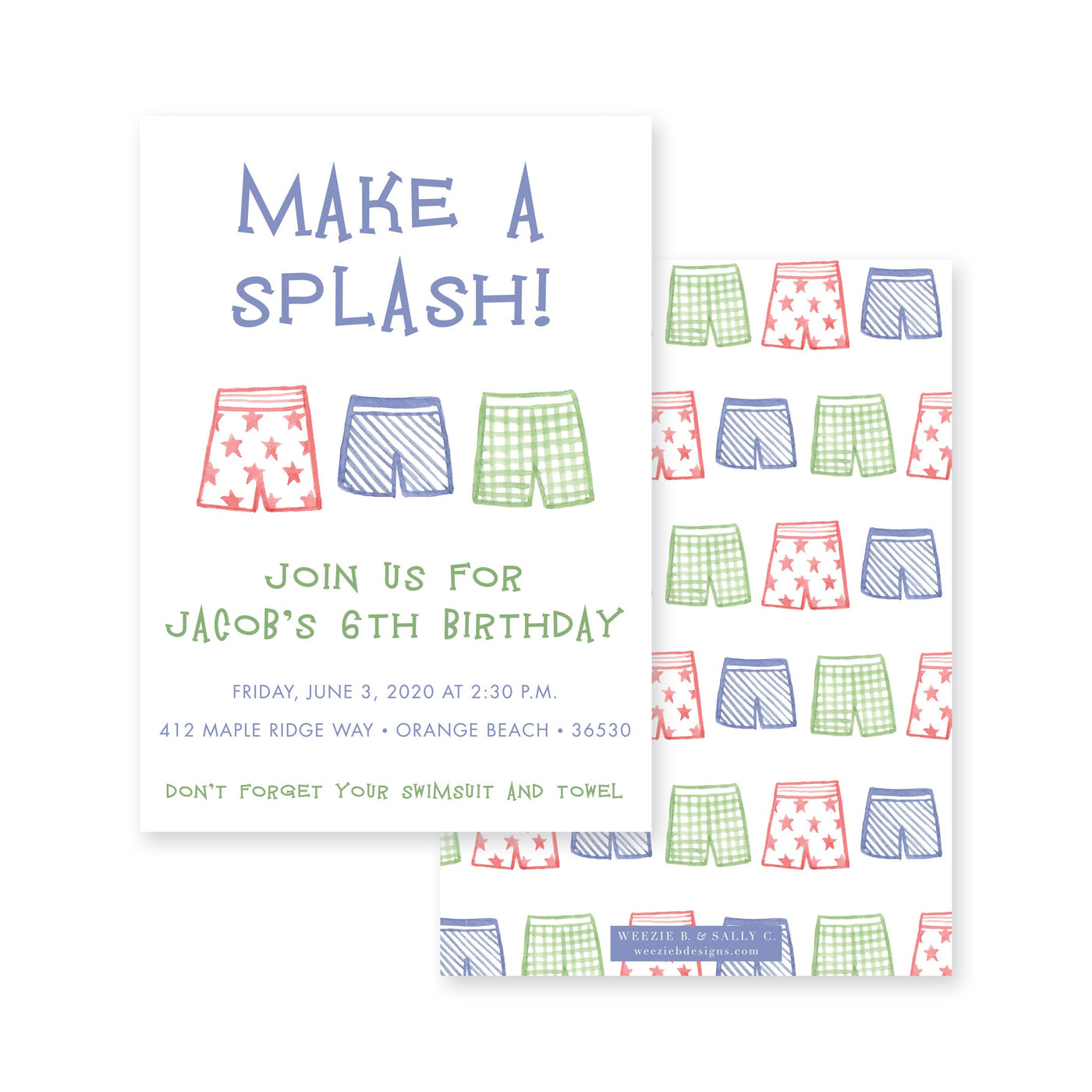 Make a Splash Birthday