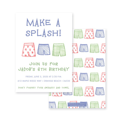 Make a Splash Birthday