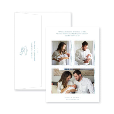 Nursery Frame Small Birth Announcement