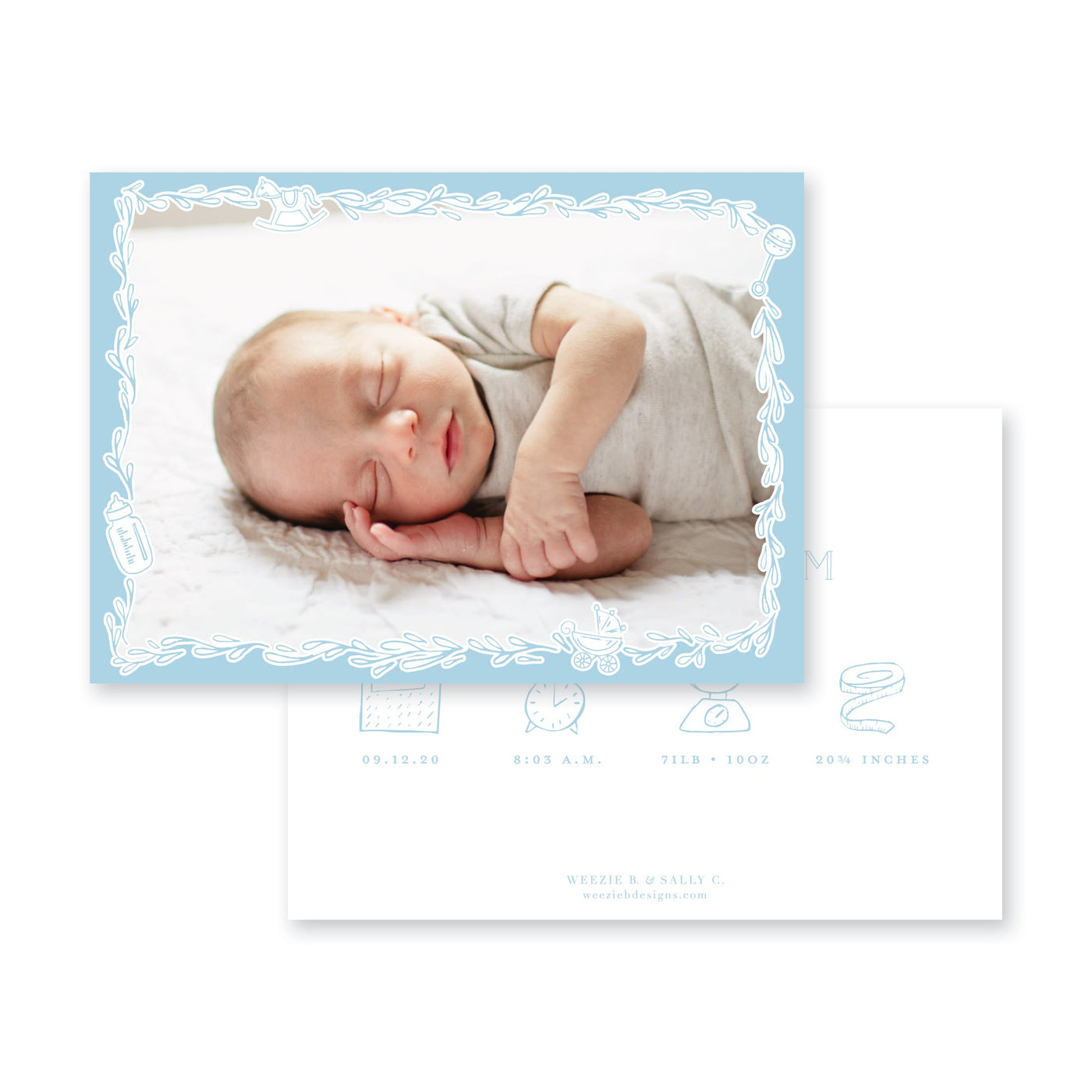 Nursery Frame Birth Announcement