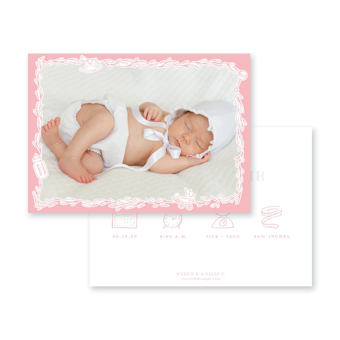 Nursery Frame Birth Announcement