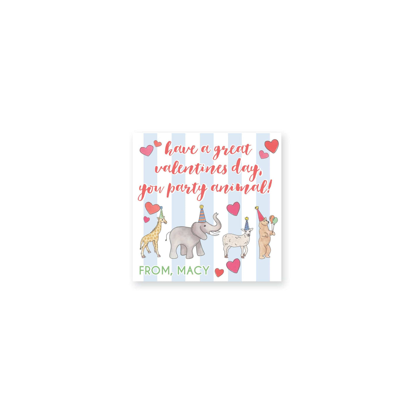 Party Animal Valentine