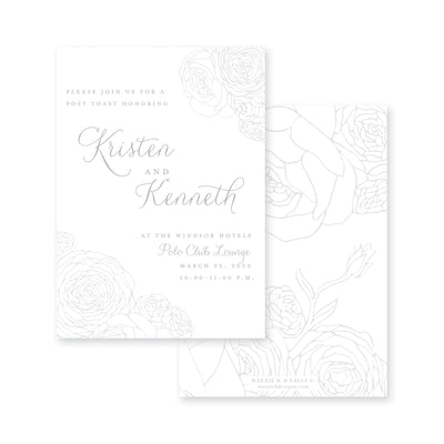 Shaw Post Toast Invitation