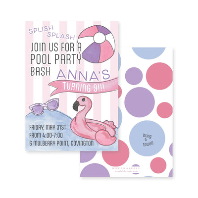 Pool Party Bash Birthday