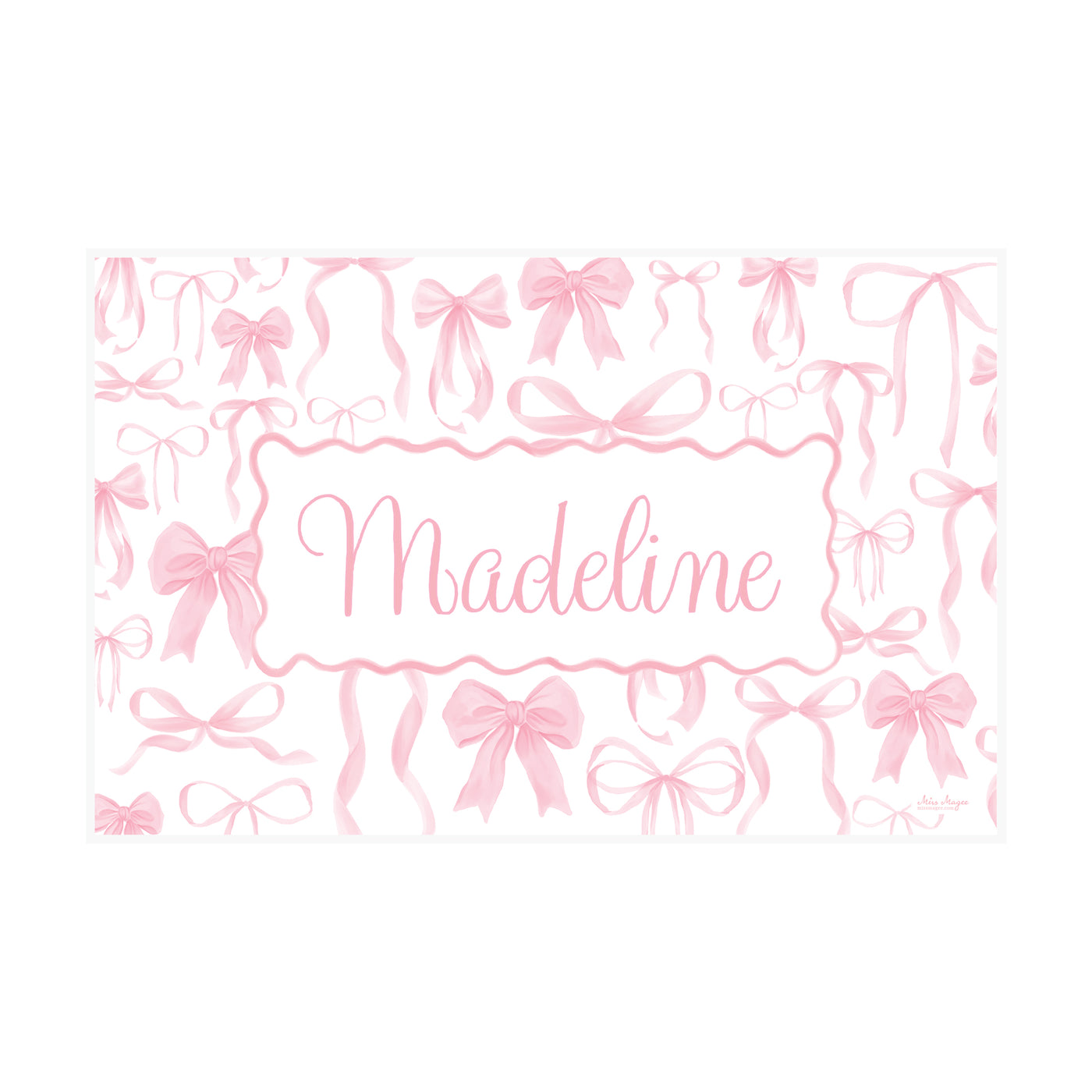 Big Bows Placemat