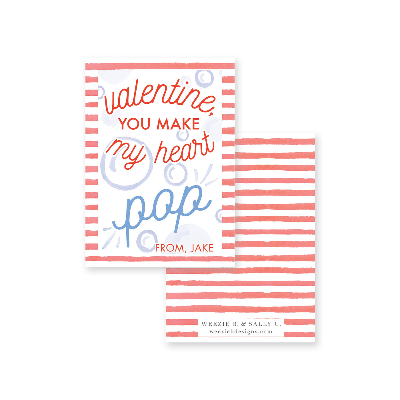 Make My Heart Pop Valentine