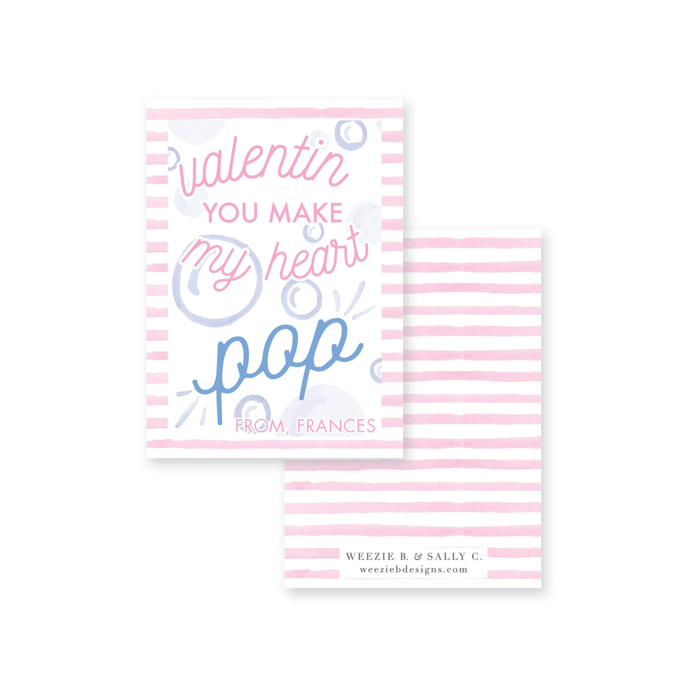 Make My Heart Pop Valentine