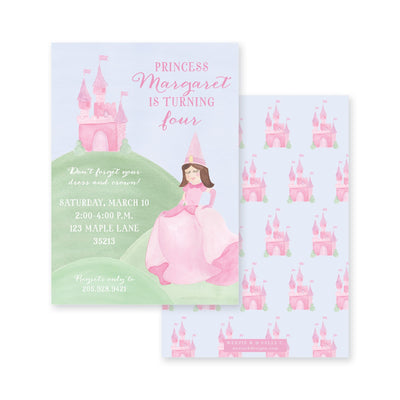 Watercolor Princess Birthday