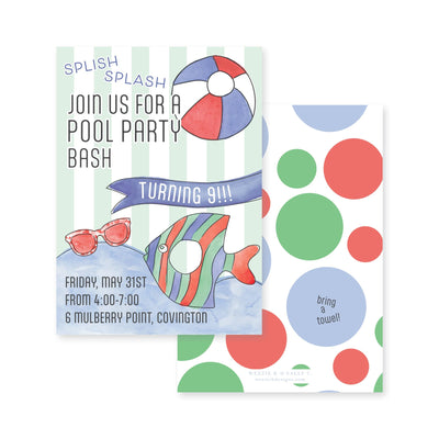 Pool Party Bash Birthday