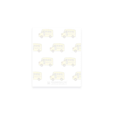 School Bus Notepad
