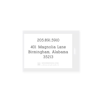 School Bus Bag Tag (2 min)