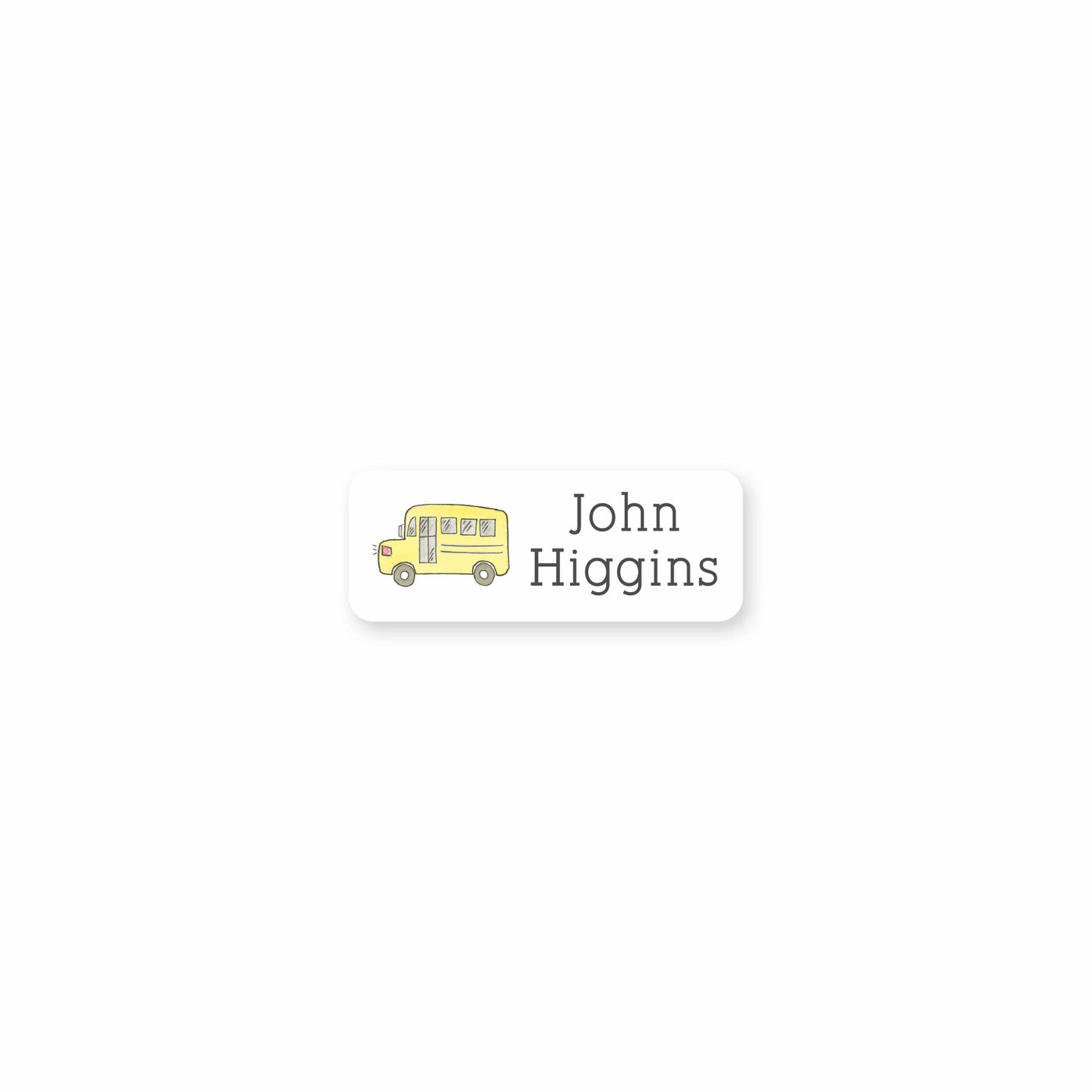 School Bus Permanent Stickers