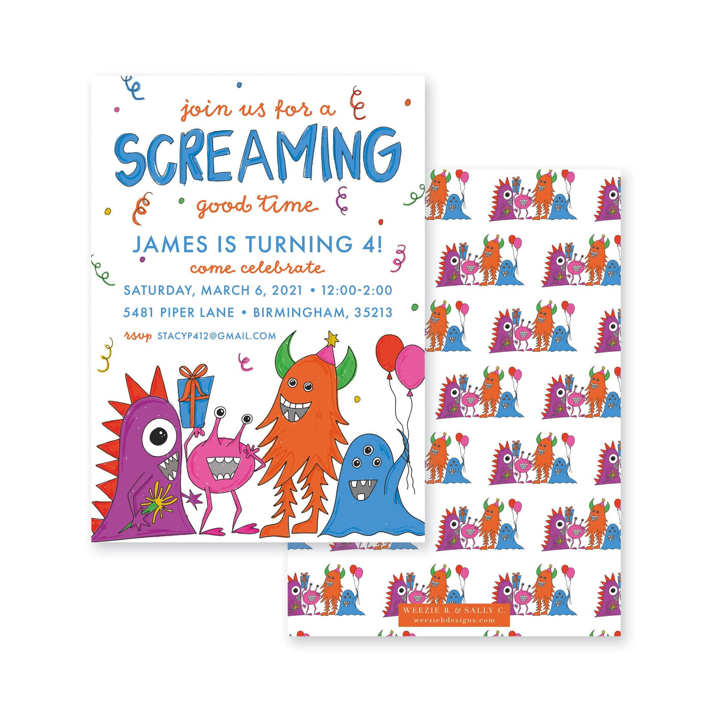 Screaming Good Time Birthday