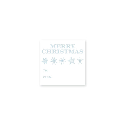 Snowflake Christmas Stickers