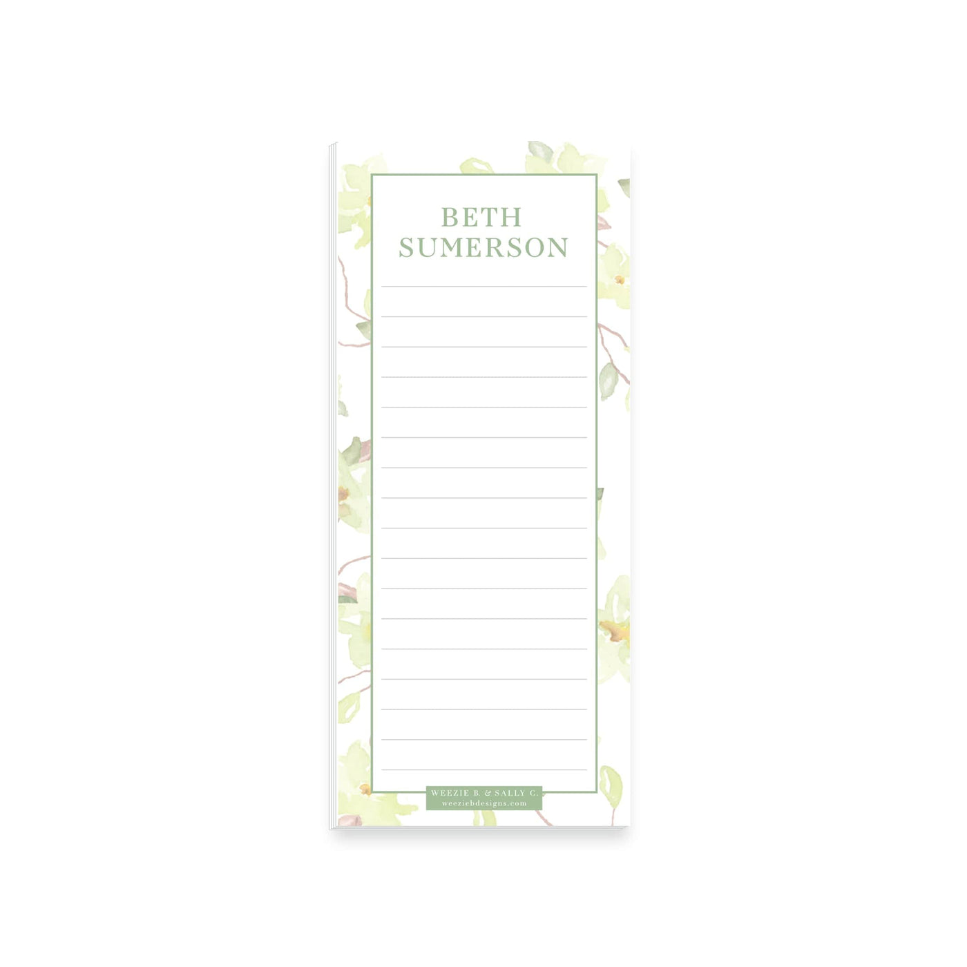 Southern Magnolia Notepad