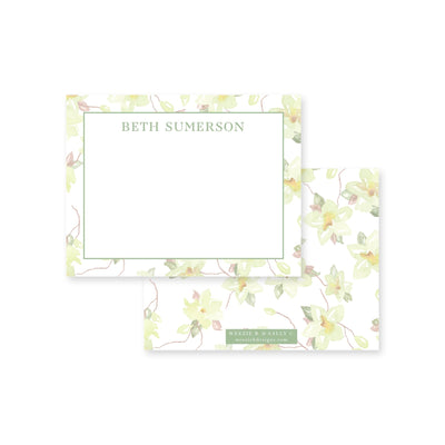 Southern Magnolia Flat Note Card
