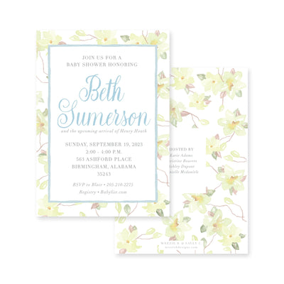 Southern Magnolia Baby Shower