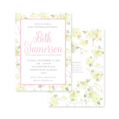 Southern Magnolia Baby Shower