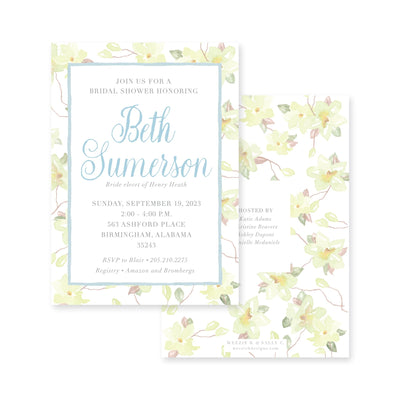 Southern Magnolia Bridal Shower