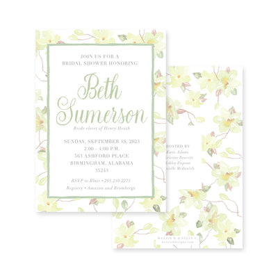 Southern Magnolia Bridal Shower