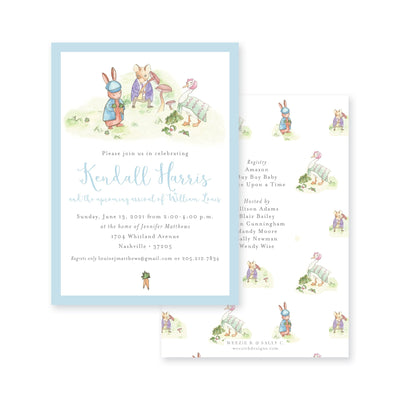 Story Book Rabbit Baby Shower
