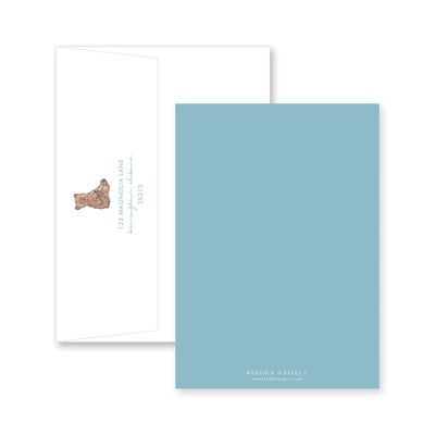 Teddy Bear Birth Announcement