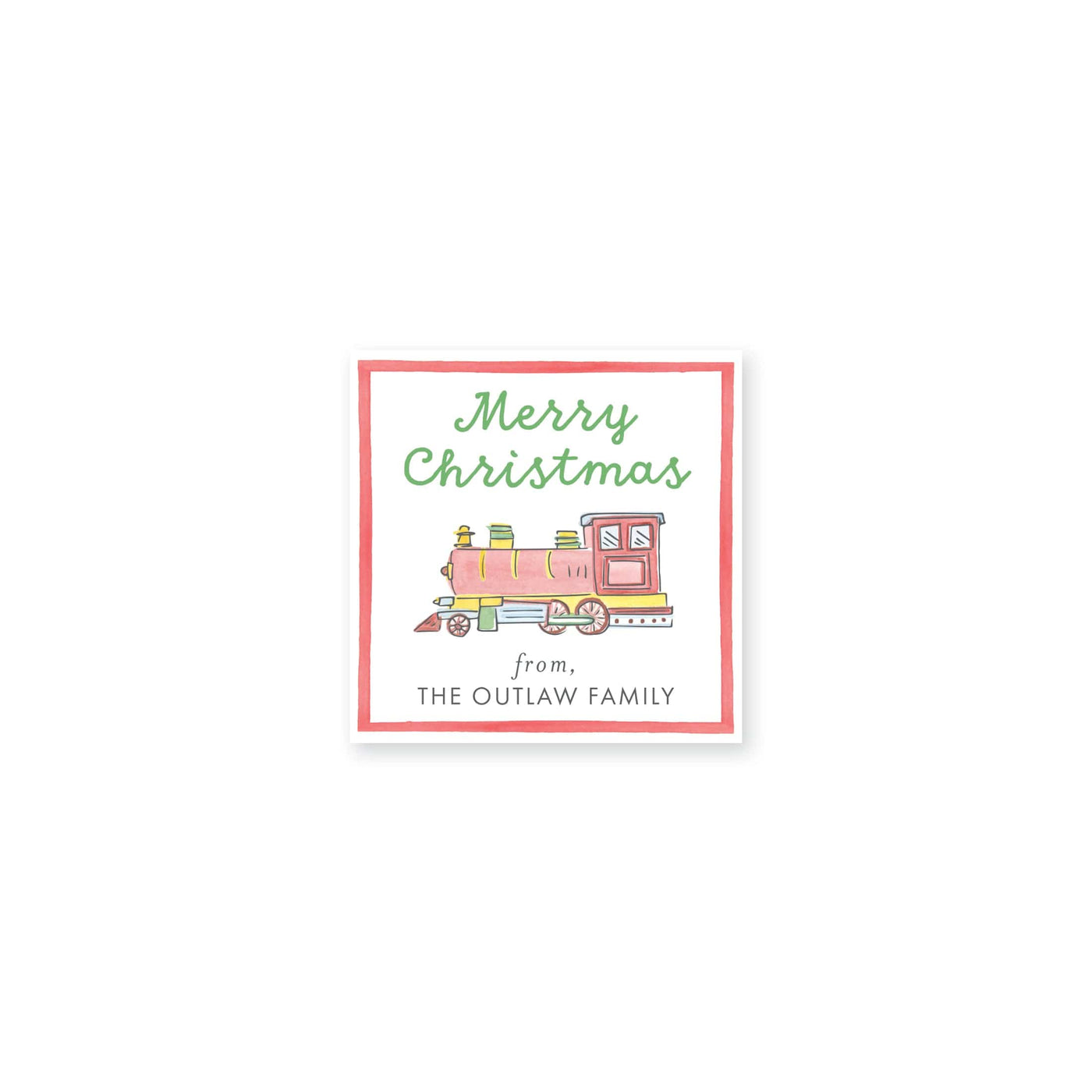 Holiday Express Christmas Stickers