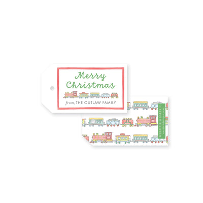 Holiday Express Christmas Tag