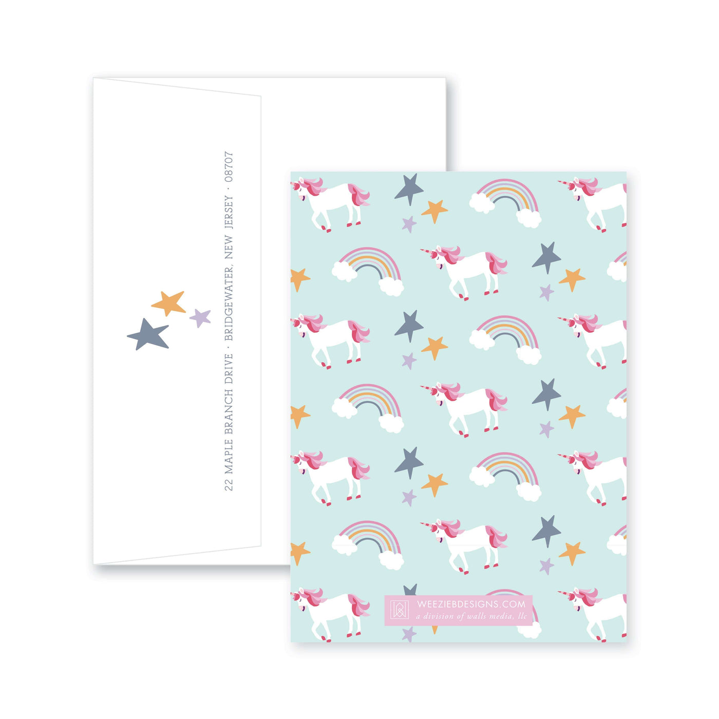 Weezie B. Designs | Kids Birthday Invitation | Magical Birthday