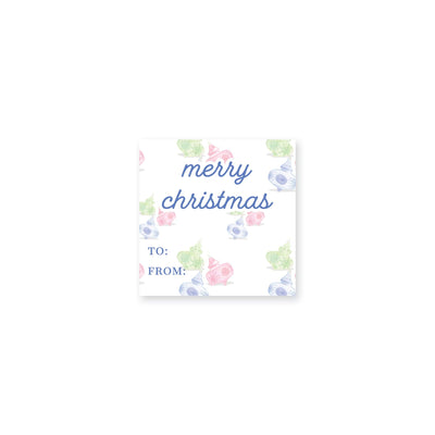 Vintage Ornaments Christmas Stickers