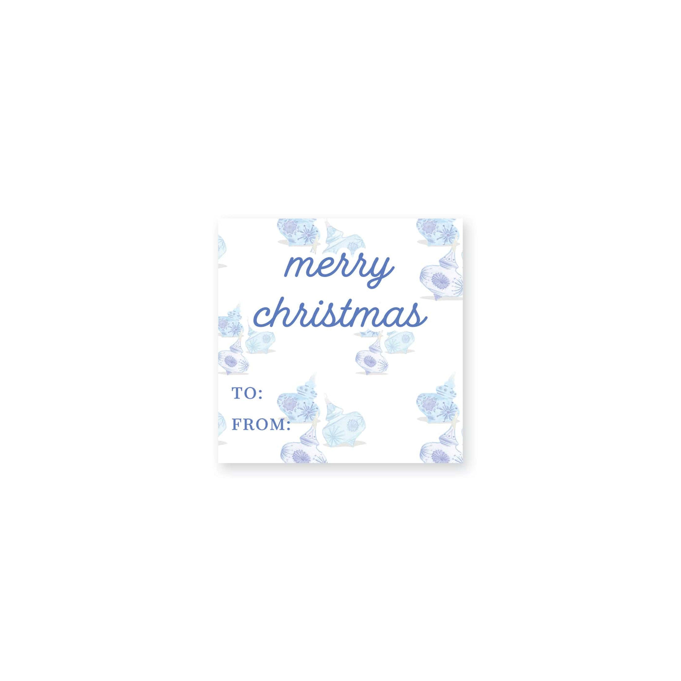 Vintage Ornaments Christmas Stickers