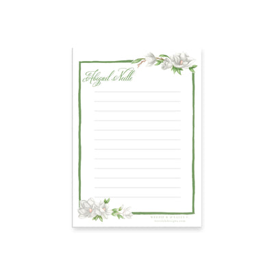 Watercolor Magnolia Notepad