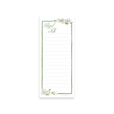 Watercolor Magnolia Notepad