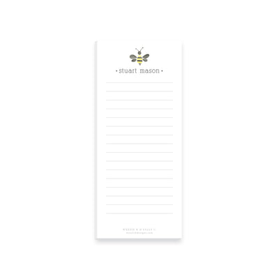 Watercolor Bumble Bee Notepad